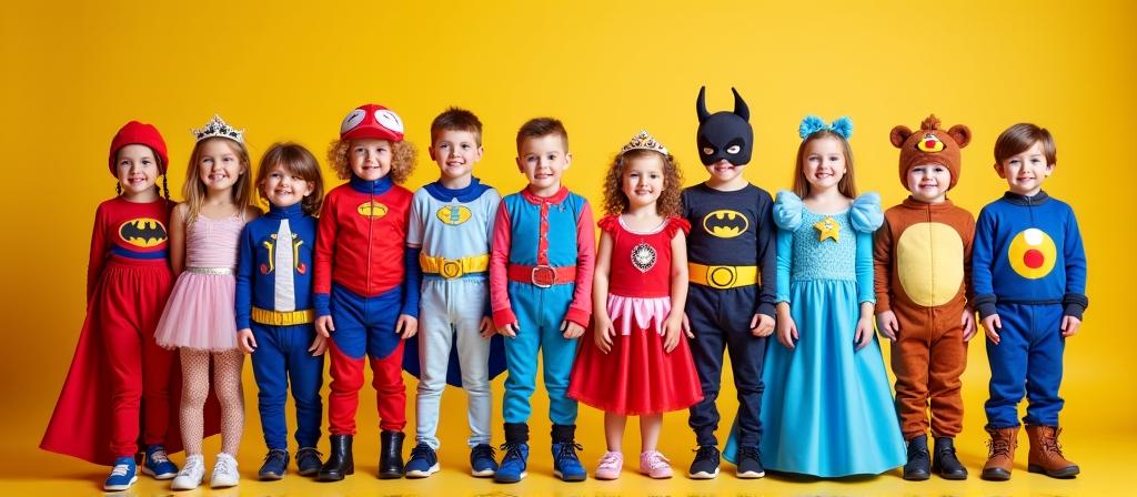 किड्स थीम पार्टी कॉस्टयूम